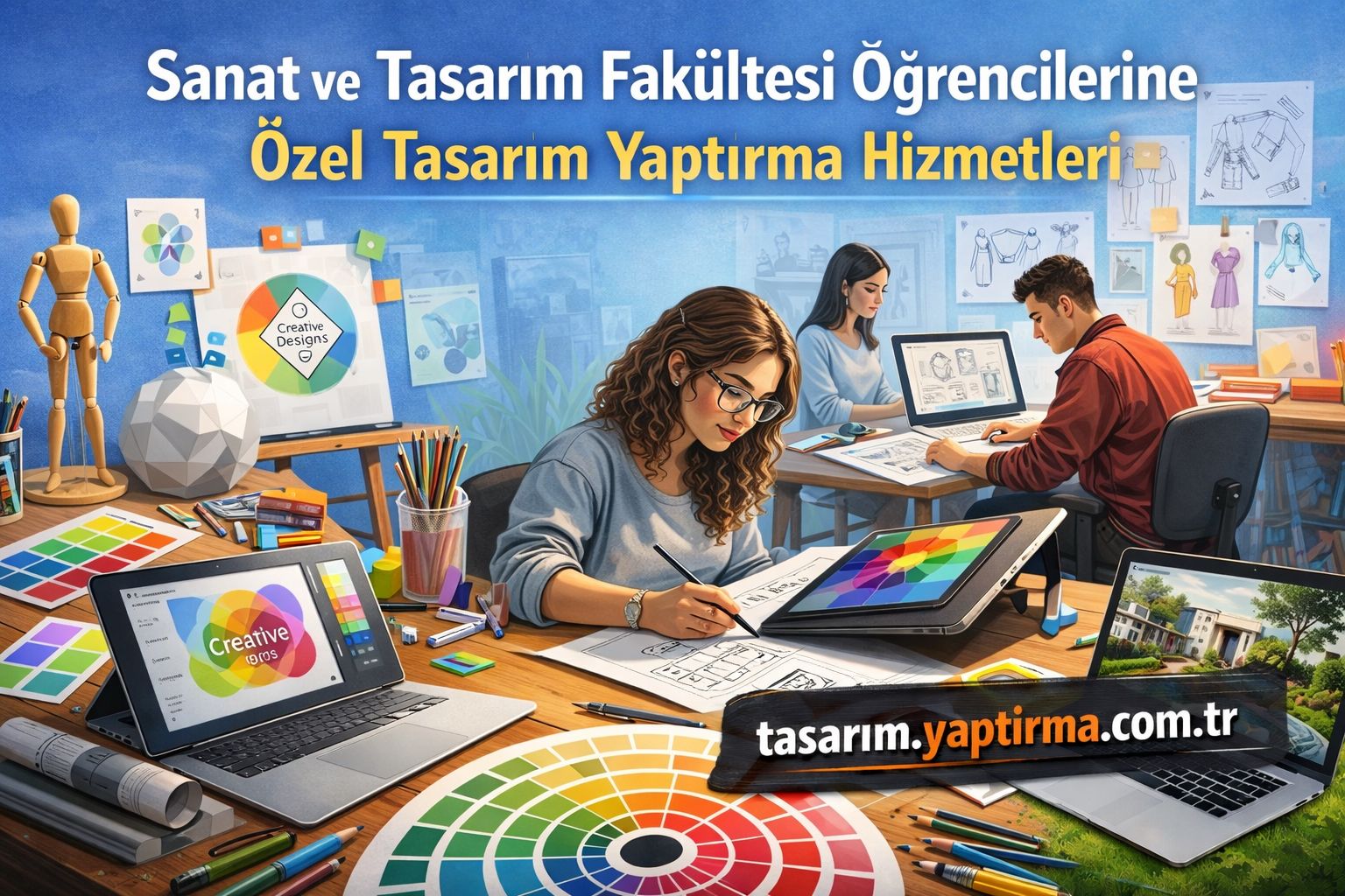 Read more about the article Sanat ve Tasarım Fakültesi Öğrencilerine Özel Tasarım Yaptırma Hizmetleri