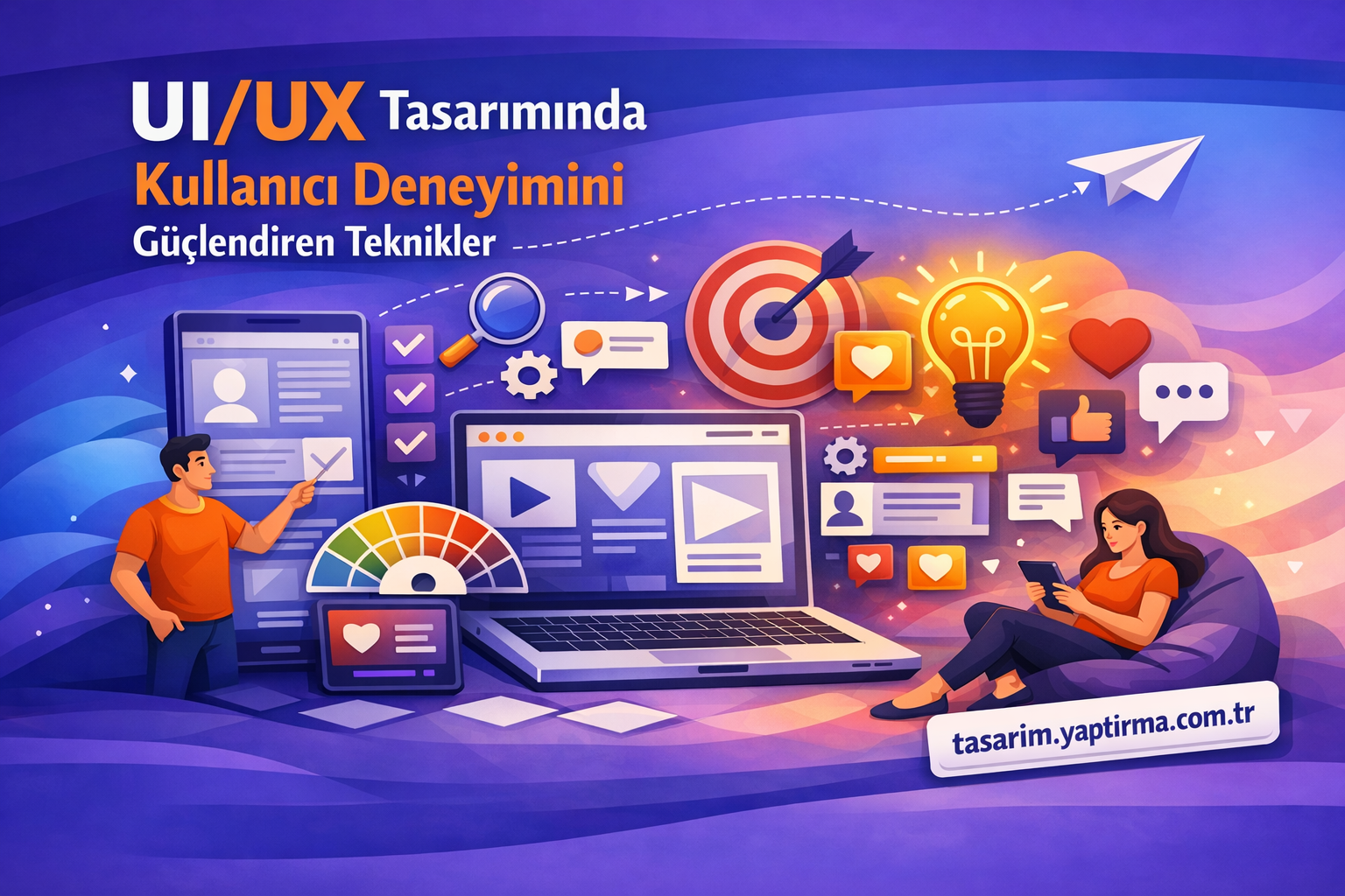 Read more about the article UI/UX Tasarımında Kullanıcı Deneyimini Güçlendiren Teknikler