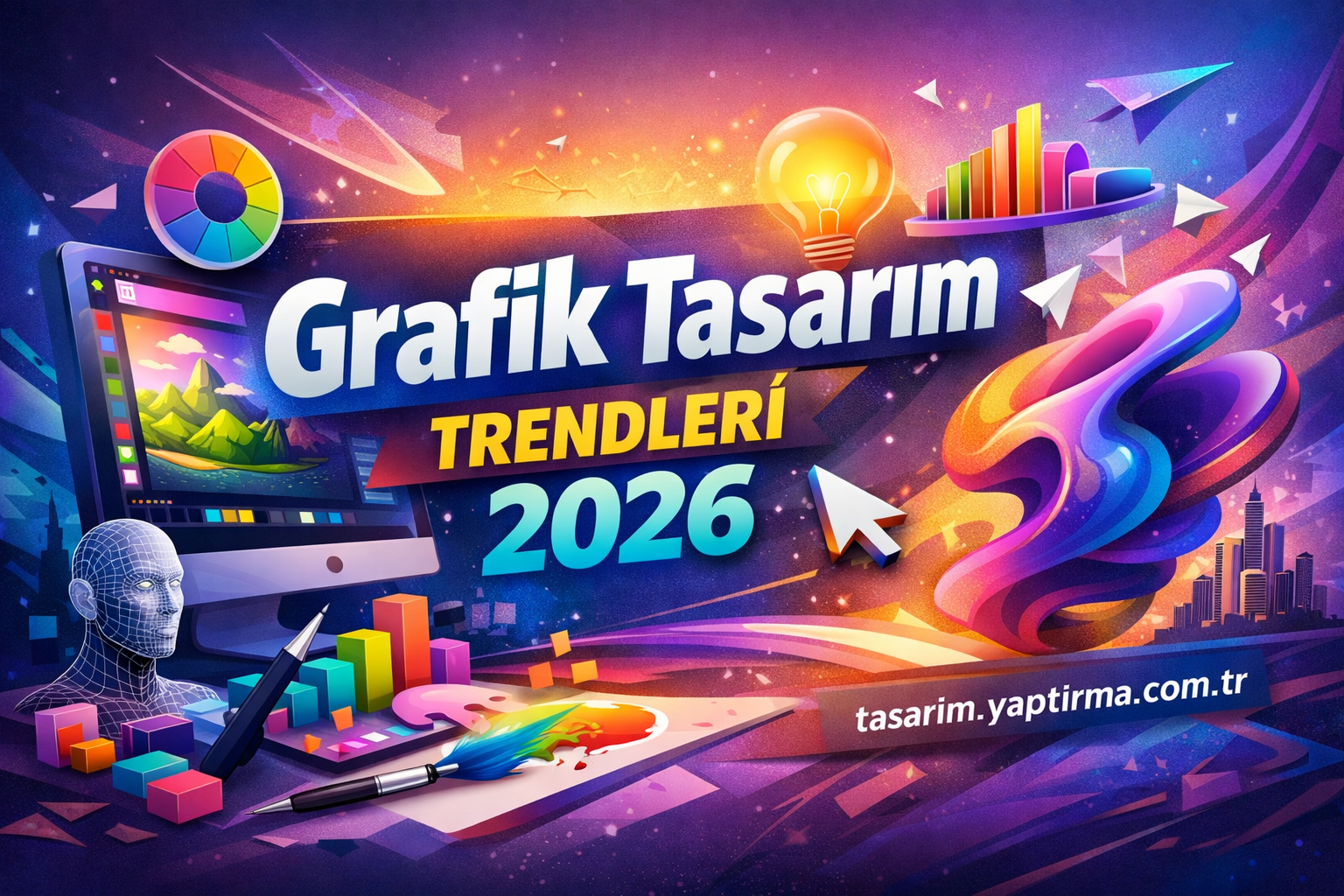 Read more about the article Grafik Tasarım Trendleri – 2026’nın En Popüler Tasarım Yaklaşımları