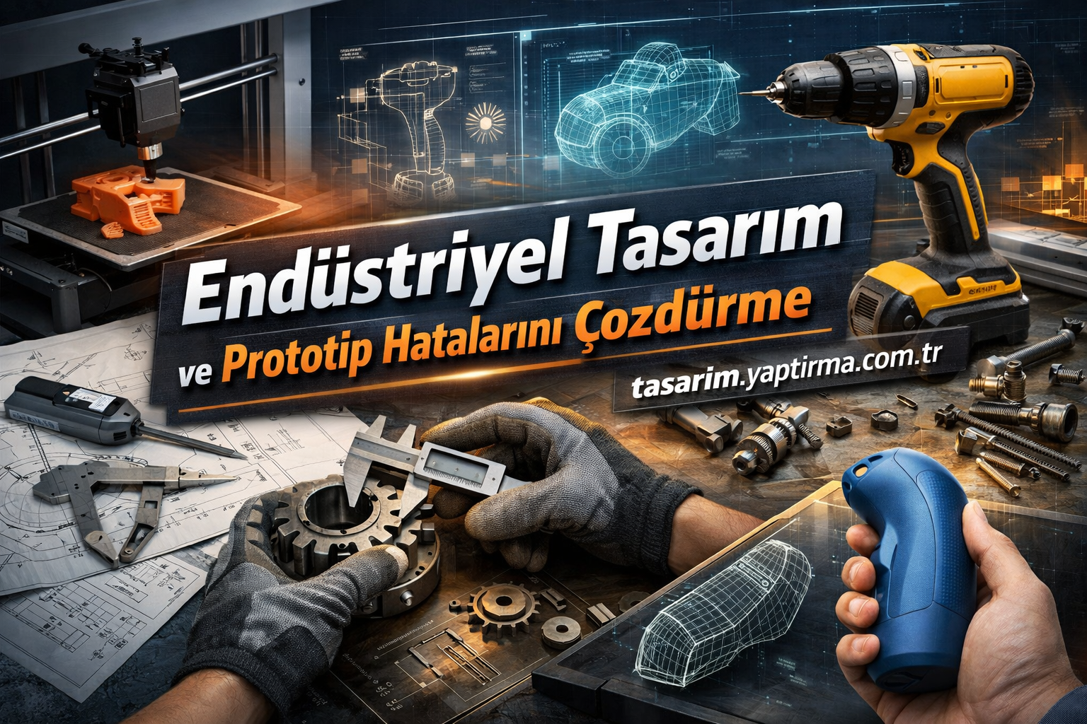 Read more about the article Endüstriyel Tasarım ve Prototip Hatalarını Çözdürme – Mekanik, Malzeme ve Ergonomi Hatalarını Düzeltme, Ürün Geliştirme Desteği