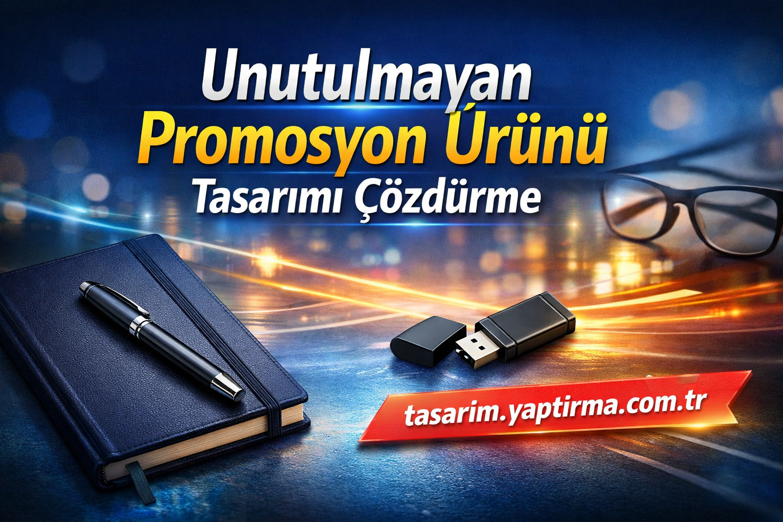 Read more about the article Unutulmayan Promosyon Ürünü Tasarımı Çözdürme | Ajanda, Kalem, USB Bellek