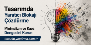 Tasarımda Yaratıcı Blokajı Çözümleme: Minimalizm ve Kaos Dengesi Kurun; tasarım.yaptırma.com.tr