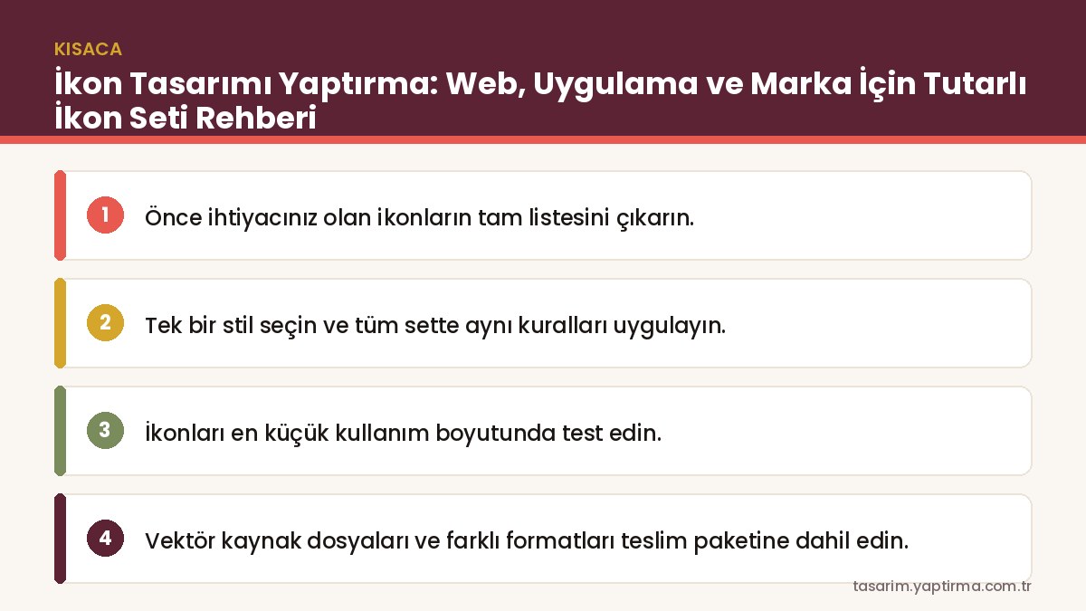 İkon tasarımı yaptırma – ortak ızgara üzerinde tutarlı ikon seti