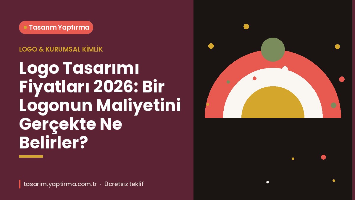 Logo Tasarımı Fiyatları 2026 Bir Logonun Maliyetini Gerçekte Ne Belirler - Tasarım Yaptırma Merkezi Logo tasarımı fiyatları – eskizden vektör logoya maliyeti belirleyen adımlar